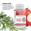 URSOLIC ACID 300MG (CONTAINS 100MG OF ROSEMARY LEAF EXTRACT STANDARDIZED TO 150% OR 300MG URSOLIC ACID) 120 CAPSULES.